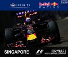 Daniel Ricciardo - Red Bull - 2015 Singapur Grand Prix, ikinci sırada